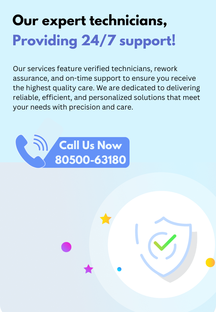 Our services feature verified technicians, rework assurance, and on-time support to ensure you receive the highest quality care. We are dedicated to delivering reliable, efficient, and personalize